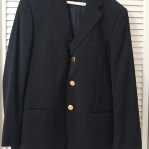 Mens blk sport jacket from italy
